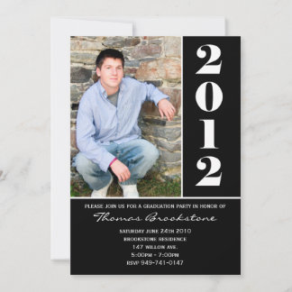 invitación de graduación de 2012 DESPLIEGUE para 2