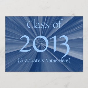 Invitación de graduación de 2013