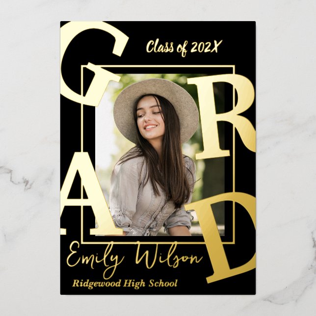 Invitación de graduación de 2025 (Anverso)