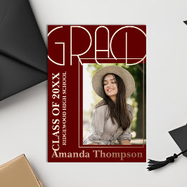 Invitación de graduación de 2025