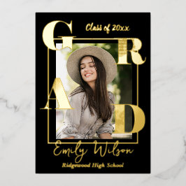 Invitación de graduación de 2025
