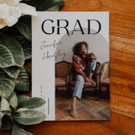 INVITACIÓN de Graduación de Arco Blanco GRAD