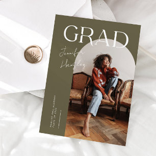 INVITACIÓN de Graduación de Arco de Oliva GRAD