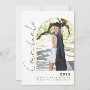 Invitación de Graduación de Arco Moderno