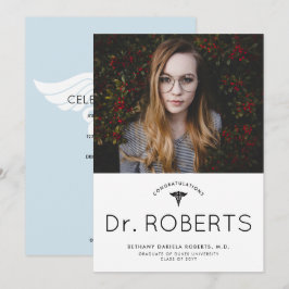 Invitación de graduación de documentos de felicita