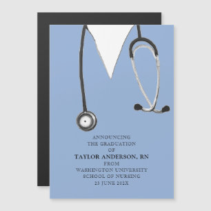 Invitación de graduación de enfermería