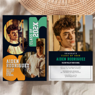 Invitación de graduación de escuela secundaria