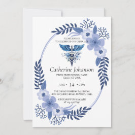 Invitación de Graduación de Escuela Secundaria | D