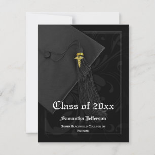 Invitación de graduación de Facultad de Medicina o
