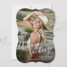 Invitación de graduación de firmas