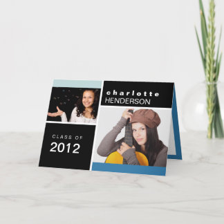 Invitación de graduación de foto de personalizado 