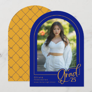 Invitación de Graduación de Foto del Arco Real de 
