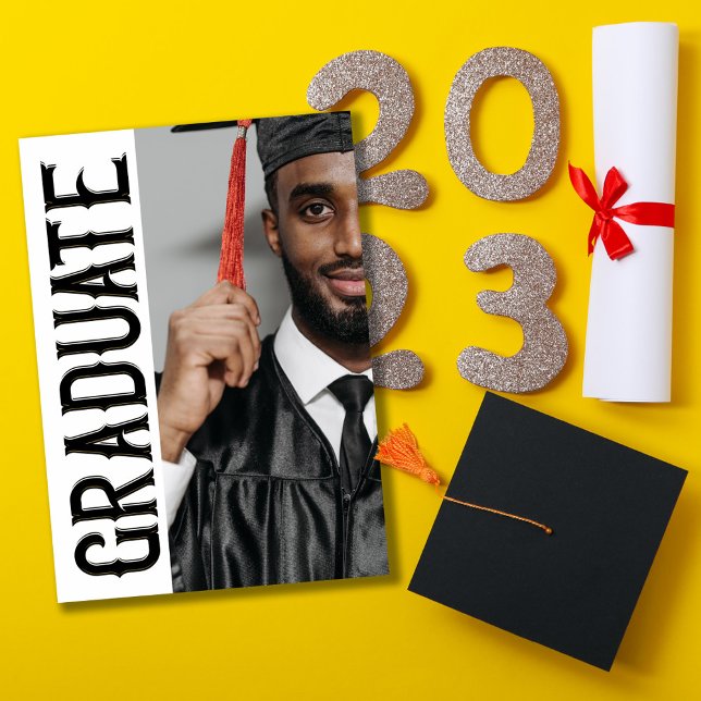 Invitación de Graduación de Foto del PRESUPUESTO F (Subido por el creador)