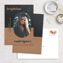 Invitación de Graduación de Foto Ronalizada Única 