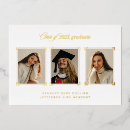 Invitación de Graduación de Fotografía de Esquina