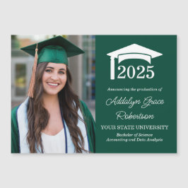 Invitación de Graduación de Fotografía de Green Co