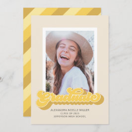 Invitación de Graduación de Fotografía de Vibes Re