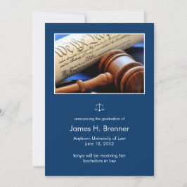 Invitación de Graduación de Fotografía Mayor de De