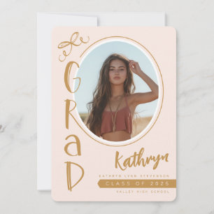 Invitación de Graduación de Fotografía Singular Ro