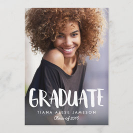 Invitación de Graduación de Fotografías con Estilo