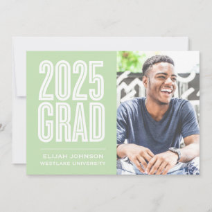 INVITACIÓN DE GRADUACIÓN DE FOTOGRAFÍAS GRADUALES