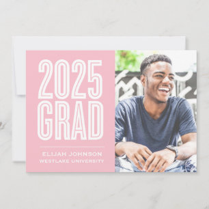 INVITACIÓN DE GRADUACIÓN DE FOTOGRAFÍAS GRADUALES 