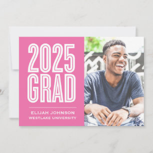 INVITACIÓN DE GRADUACIÓN DE FOTOGRAFÍAS GRADUALES 