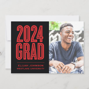 INVITACIÓN DE GRADUACIÓN DE FOTOGRAFÍAS GRADUALES