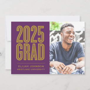 INVITACIÓN DE GRADUACIÓN DE FOTOGRAFÍAS GRADUALES