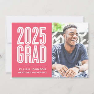 INVITACIÓN DE GRADUACIÓN DE FOTOGRAFÍAS GRADUALES 