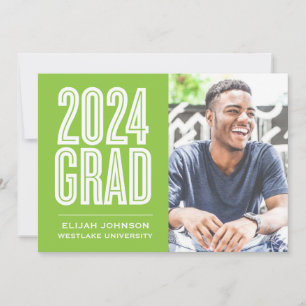 INVITACIÓN DE GRADUACIÓN DE FOTOGRAFÍAS GRADUALES 