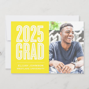 INVITACIÓN DE GRADUACIÓN DE FOTOGRAFÍAS GRADUALES