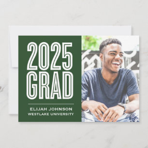 INVITACIÓN DE GRADUACIÓN DE FOTOGRAFÍAS GRADUALES 