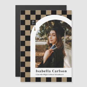 Invitación de Graduación de Fotos de Arco Verifica