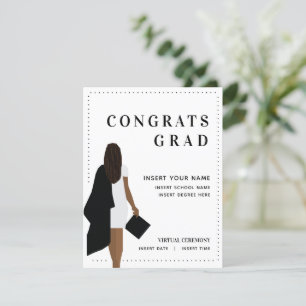 Invitación de Graduación de HH de Grado de Congrat