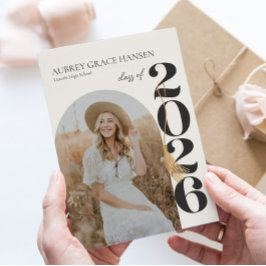 Invitación de Graduación de la Clase 2026 de Arqui