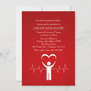 Invitación de Graduación de la Escuela de Enfermer