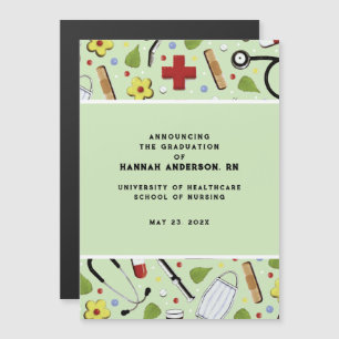 Invitación de graduación de la Escuela de Enfermer