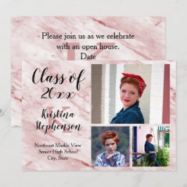 Invitación de graduación de la escuela de fotograf