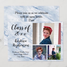 Invitación de graduación de la escuela fotográfica