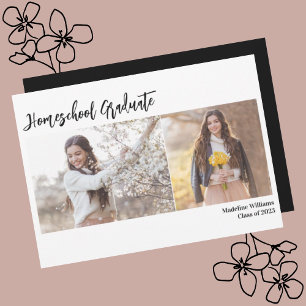 Invitación de Graduación de la Escuela Hogar Fotog