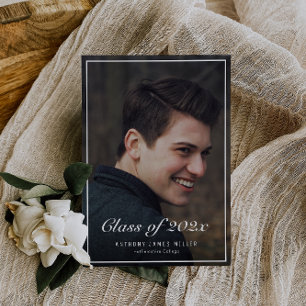 Invitación de graduación de la facultad de fotogra