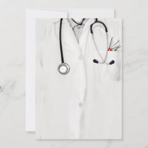 Invitación de graduación de la Facultad de Medicin