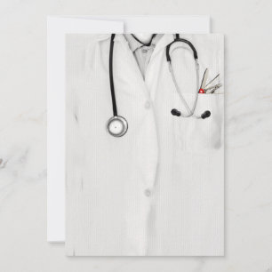 Invitación de graduación de la Facultad de Medicin