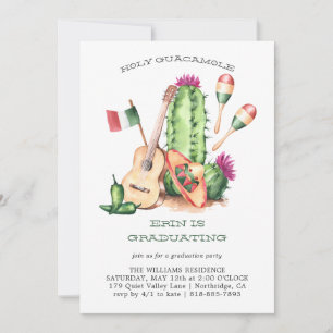 Invitación de graduación de la Fiesta Santa Guacam