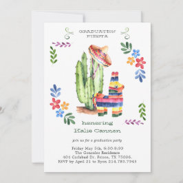 Invitación de graduación de la Fiesta Santa Guacam