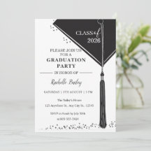 Invitación de graduación de la promoción de 2026