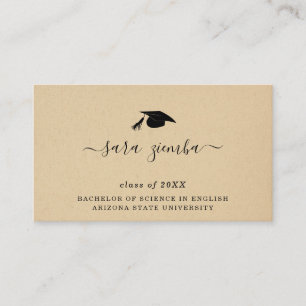 Invitación de Graduación de la tarjeta de graduaci