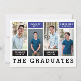 Invitación de Graduación de los Hermanos de Líneas