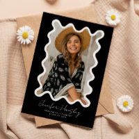Invitación de Graduación de Marco de Fotografía en